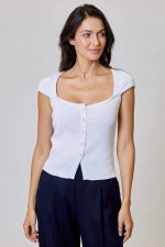 Gasa Button Top - Image 2