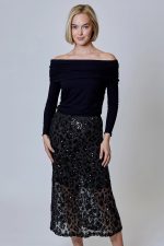 Zaffiro Leopard Midi Skirt - Image 5