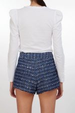 Moda Lumina Ruffle Trim Top - Image 5