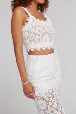 Atardecer Lace Tank - Image 5