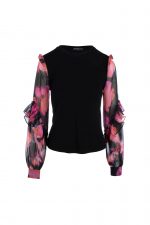 Glisten Floral Sleeve Top - Image 5
