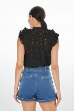 Rose Embroidered Top - Image 3