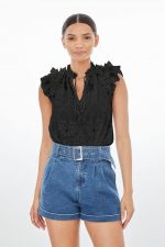 Rose Embroidered Top - Image 5