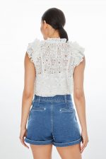 Rose Embroidered Top - Image 6
