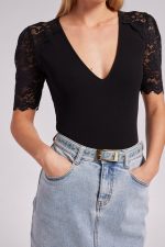 Copper Lace Top