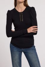 Ambra Lace-Up Top - Image 2
