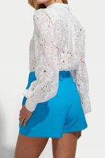 Cashmere Glow Lace Blouse - Image 2