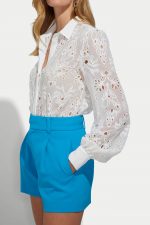Cashmere Glow Lace Blouse - Image 5
