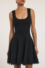 Brise Bloom Lace Knit Dress - Image 10