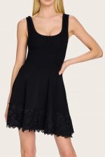 Brise Bloom Lace Knit Dress - Image 4