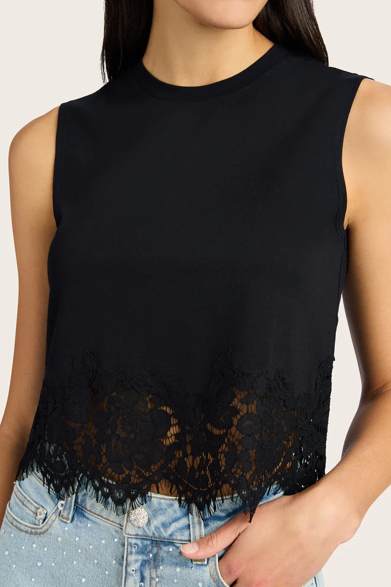 Tesoro Lace Mix Top