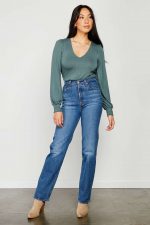 Fortuna V Neck Top
