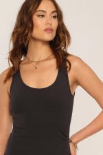 Ivory Fitted Ruched Dress - Image 7