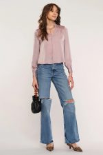 Delicada Smocked Shoulder Blouse - Image 3