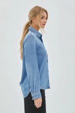 Camelot Down Denim Shirt - Image 2