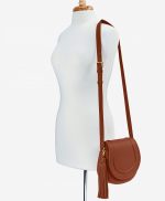 Suede Joie Saddle Bag - Image 5