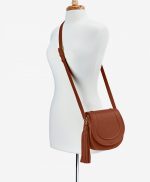 Suede Joie Saddle Bag - Image 6