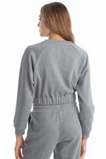 Rubino Spark Crop Sweatshirt - Image 2