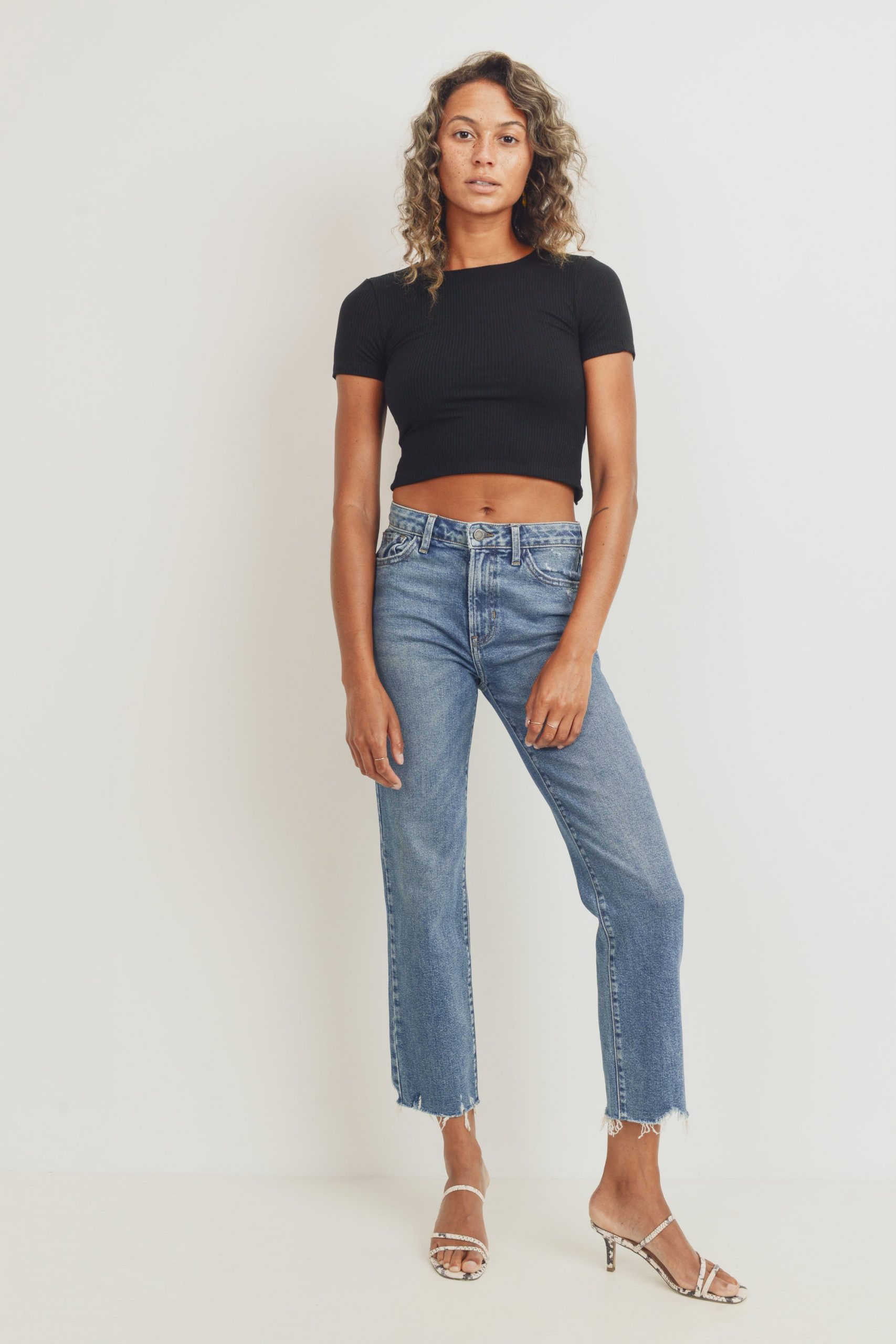 Esmeralda Onde Straight Jean Esmeralda Onde Straight Jean - Image 1
