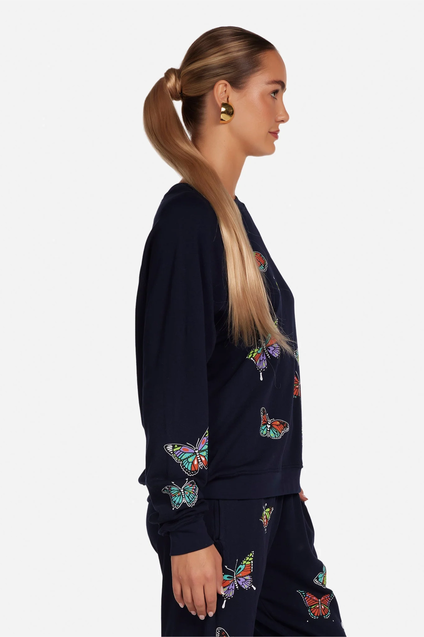 Brisk Vintage Butterfly Sweatshirt - Image 4