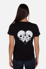 Prism Echo Skull Heart Tee - Image 2