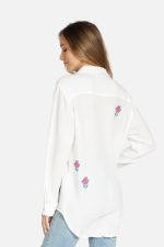 Ambra Paradox Crystal Rose Button Down - Image 4