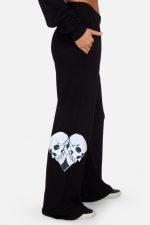Belleza Edge Skull Heart Sweatpant - Image 2