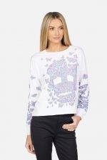 Trance Butterfly Skull Tee - Image 4