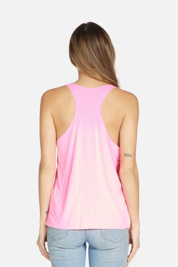 Melody Mood Rose Lip Tank - Image 2