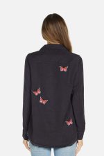 Clover Soie Butterfly Button Down - Image 2