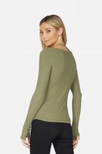 Smeraldo Rib Asymmetric Top - Image 4