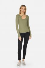 Smeraldo Rib Asymmetric Top - Image 5