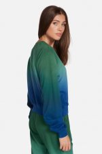 Valhalla Crop Ombre Sweatshirt - Image 2