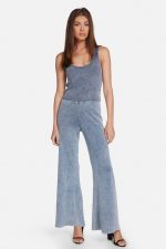 Tulle Denim Wash Tank - Image 4