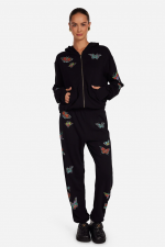 Ivory Butterfly Hoodie - Image 4