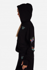 Ivory Butterfly Hoodie - Image 6