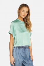 Fascino Short Sleeve Boxy Top - Image 3