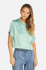 Fascino Short Sleeve Boxy Top - Image 2