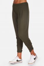 Silhouette Shirred Rib Pant - Image 4