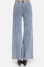 Zafiro Glow Rib Denim Flare Pant - Image 3