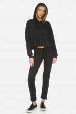 Esmeralda Side Button Hoodie - Image 3