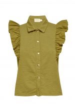 Cadencia Ruffle Button Top - Image 7