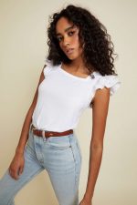 Ardore Square Neck Ruffle Top - Image 2