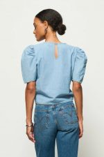 Splendore Chambray Top - Image 2