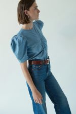 Splendore Chambray Top - Image 7