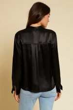 Platinum Silky Henley - Image 6