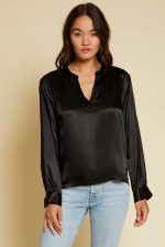 Platinum Silky Henley - Image 5