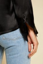 Platinum Silky Henley - Image 3