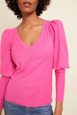 Alba Long Drama Sleeve Top - Image 2