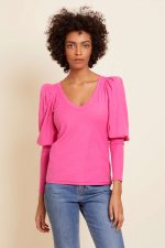 Alba Long Drama Sleeve Top - Image 3